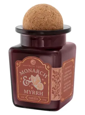 Curiosity Candle - Monarch & Myrrh 6oz