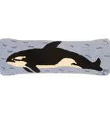 Orca Whale Horizon Pillow 8" X 24"