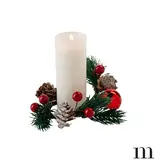 Holiday Votive & Wreath Gift Bag