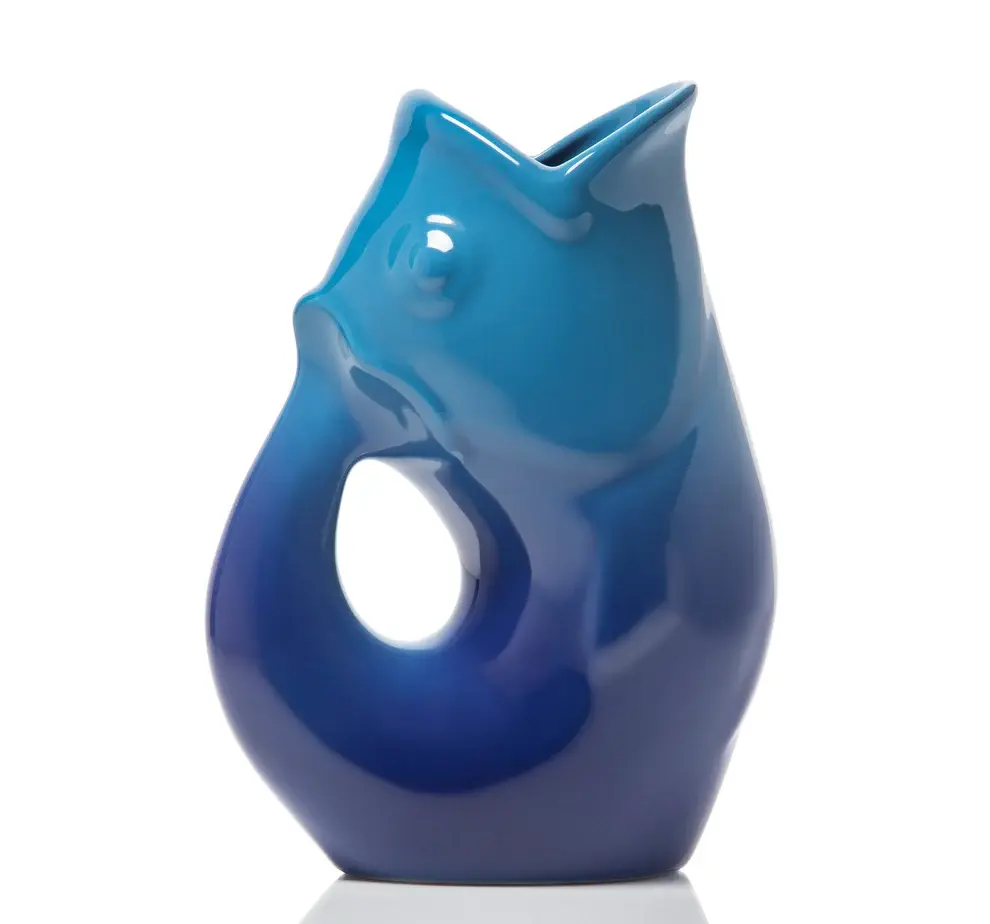 Gurgle Pot Cobalt Ombre