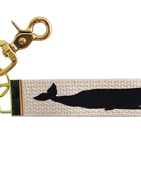 Key Chain Navy Whale