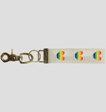 Key Chain Rainbow Heart