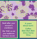 Cocktail Napkin - Blah, Blah 20 Ct/3Ply