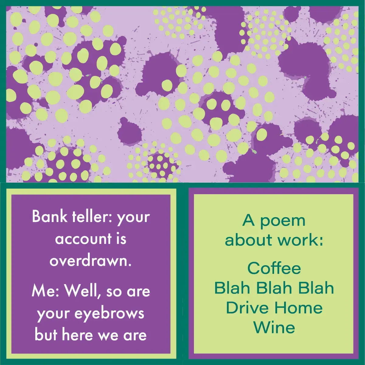 Cocktail Napkin - Blah, Blah 20 Ct/3Ply