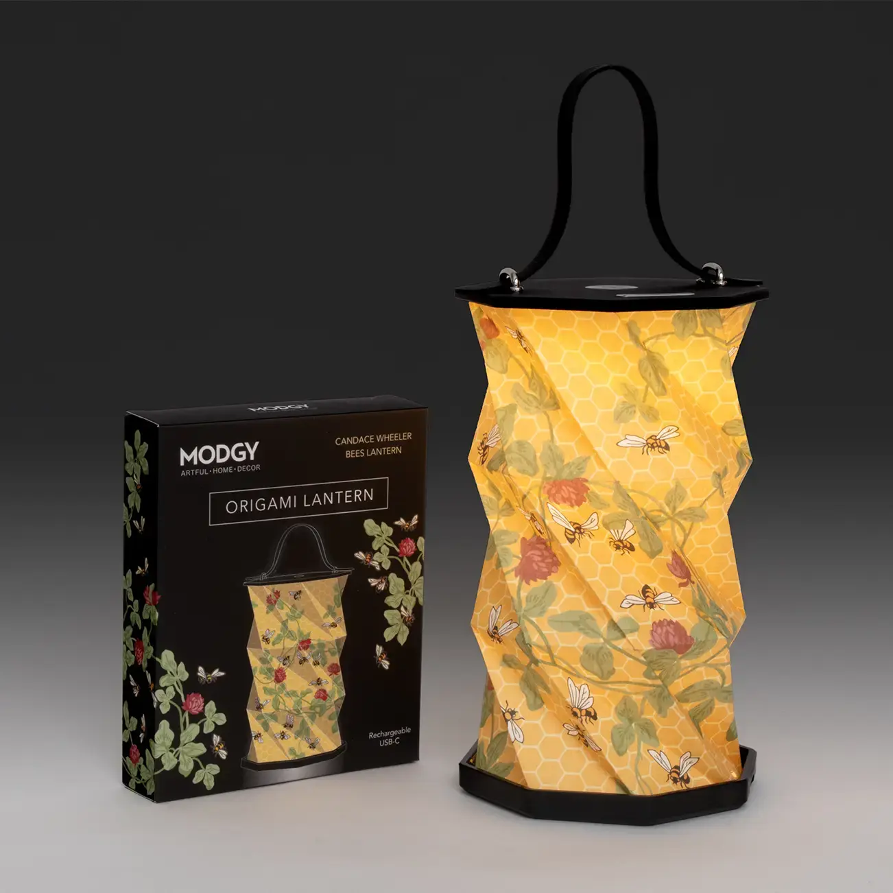 Origami Lantern - Candace Wheeler Bees