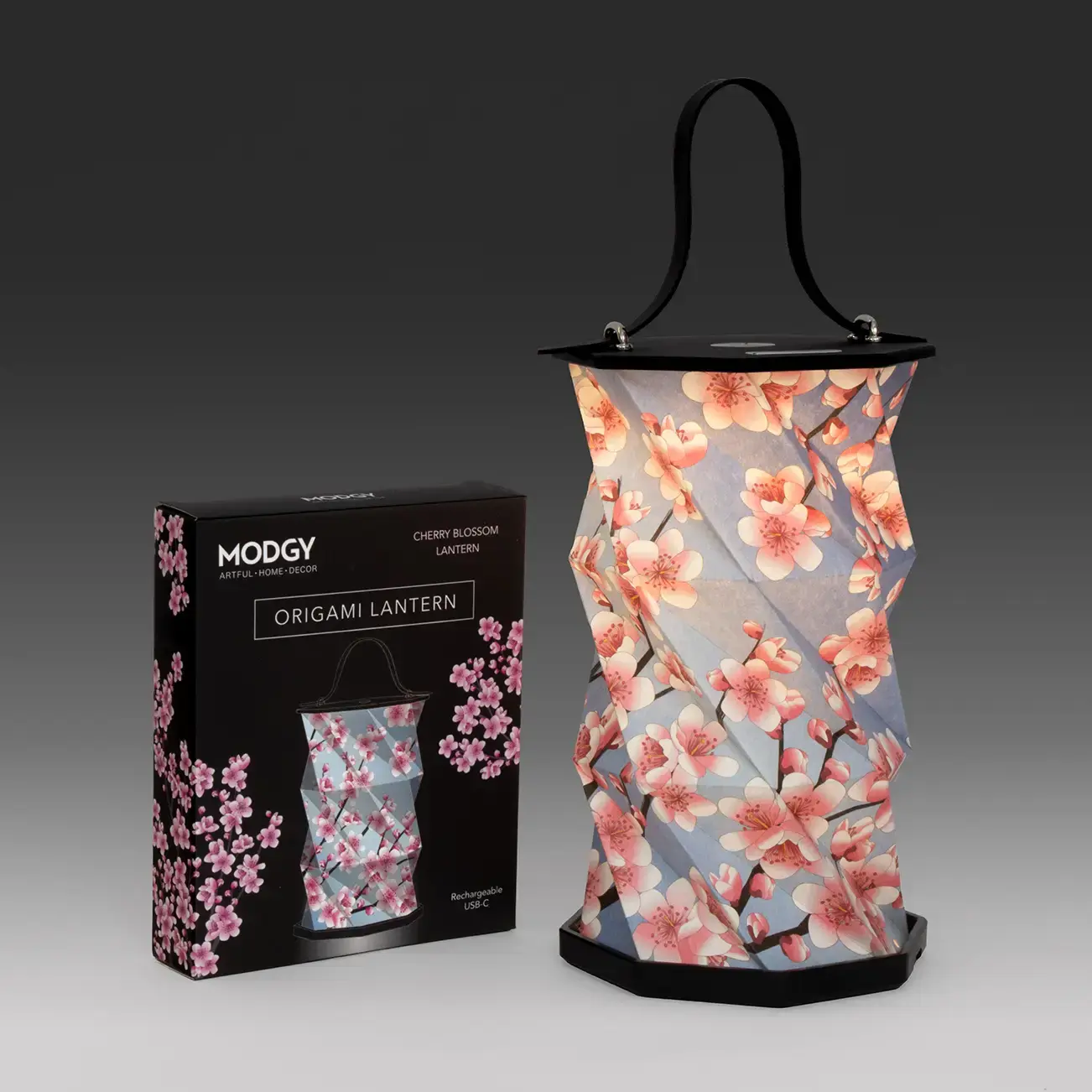 Origami Lantern - Cherry Blossom