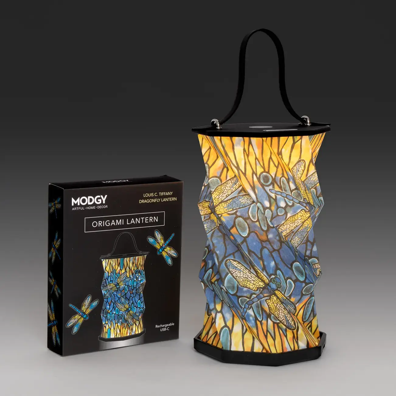 Origami Lantern - Louis C. Tiffany Dragonfly