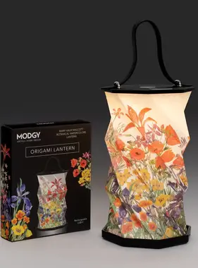 Origami Lantern - Mary Vaux Walcott Botanical Watercolor