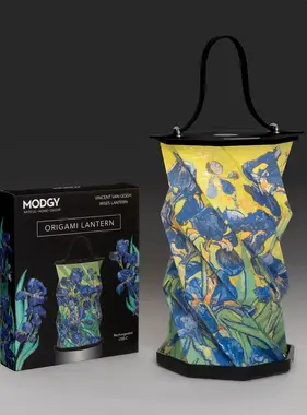 Origami Lantern - Vincent Van Gogh Irises