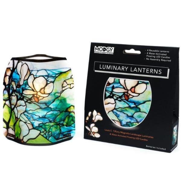 Luminary Lantern  - Louis C. Tiffany Magnolia Landscapes