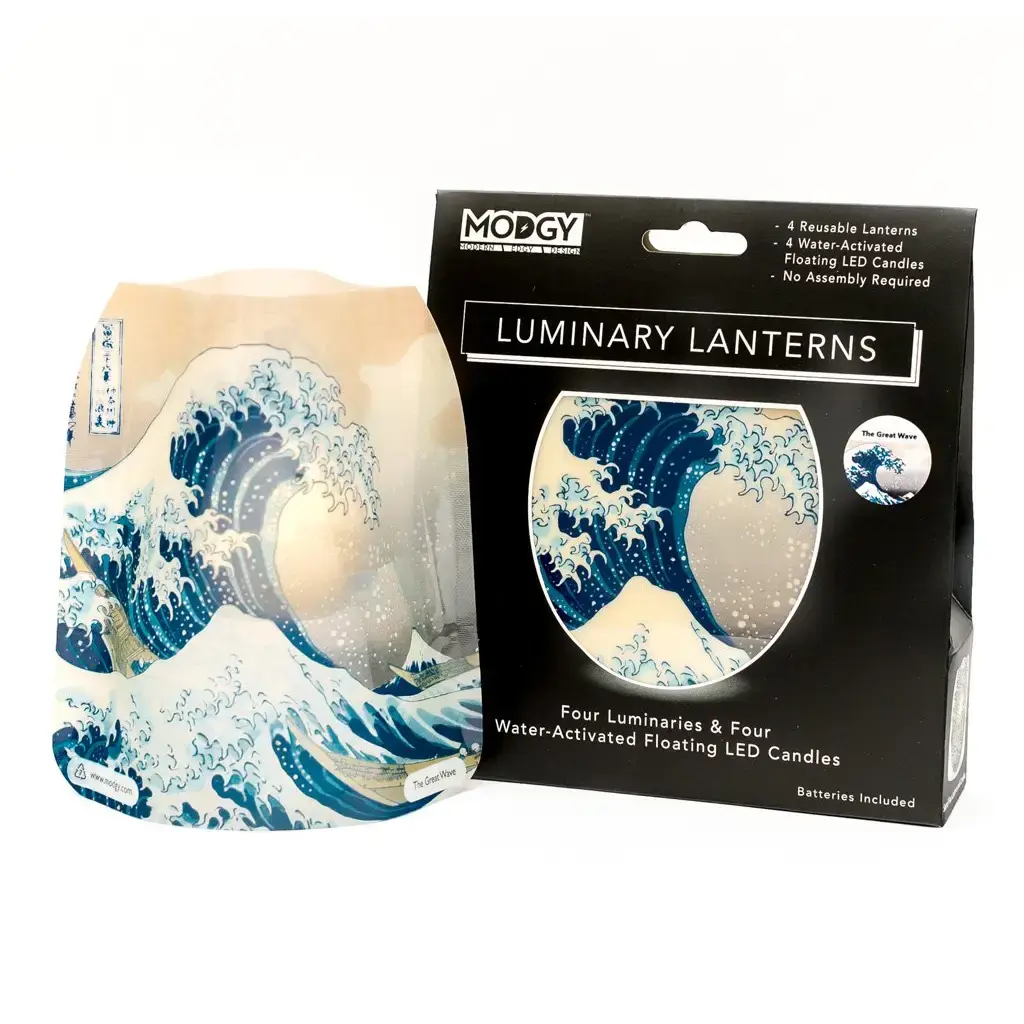 Luminary Lantern - Hokusai the Great Wave
