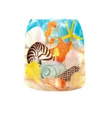 Luminary Lantern - Shelly Seashell Beach Design