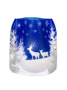 Luminary Lantern  - Ohdeer - Festive Christmas Winter Scene