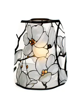 Luminary Lantern  - Louis C. Tiffany Magnolia Window