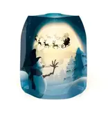 Luminary Lantern  - Frosty - Snowman Christmas Holiday