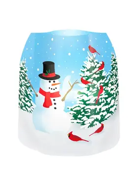 Luminary Lanterns - Snowday - Holiday Snowman