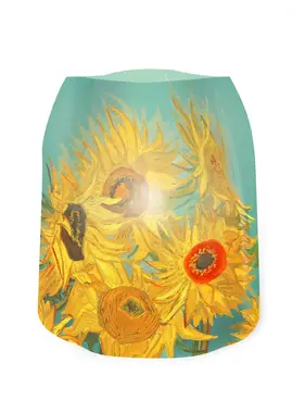 Luminary Lantern - Van Gogh Sunflowers