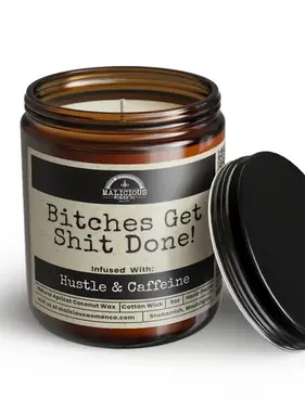 Bitches Get Candle Soy Candle 9oz