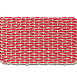 Cord Mats - Light Double Weave Red & Light Tan 18" x 30"