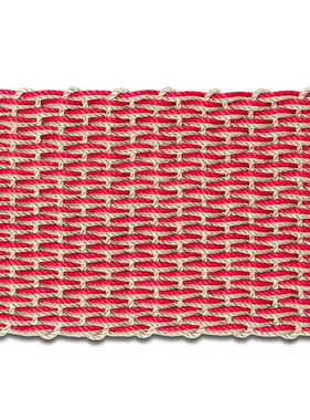 Cord Mats - Light Double Weave Red & Light Tan 18" x 30"