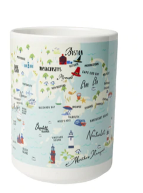 Northern Shore Ceramic Mug - 15 oz
