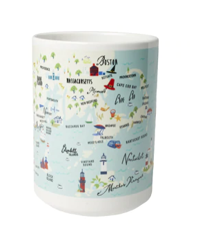 Northern Shore Ceramic Mug - 15 oz