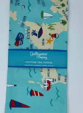 Northern Shore Tea Towel