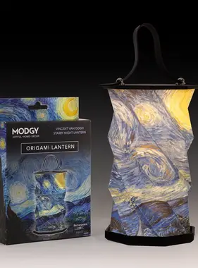 Origami Lantern - Vincent Van Gogh Starry Night