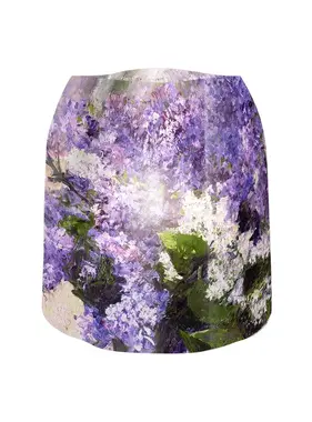 Luminary Lantern - Mary Cassatt Lilacs