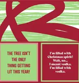 Cocktail Napkin - Xmas Spirit - 20 Ct/3Ply