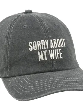 Baseball Cap - Sorry About My Wife