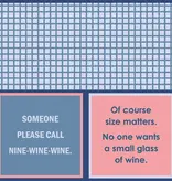 Cocktail Napkin - Of Course Size Matters 20 Ct/3Ply