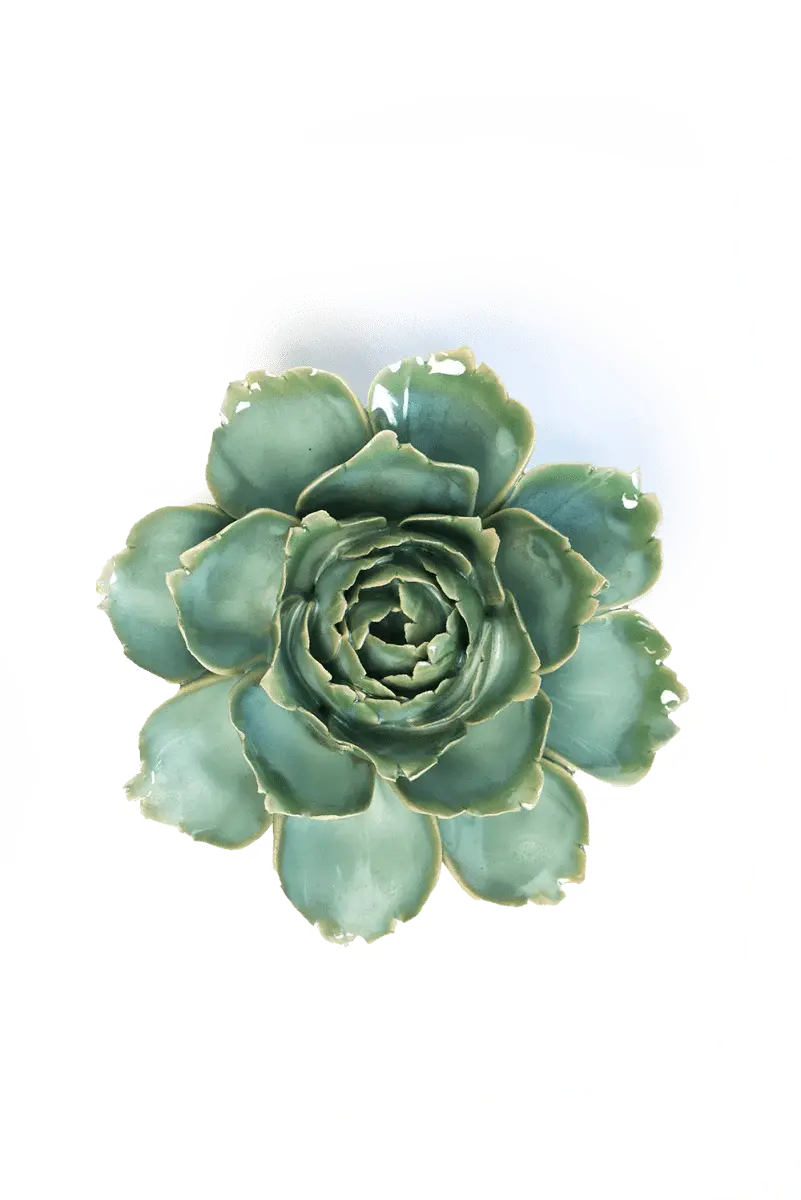 FR27 - Flower - Milk Teal Camellia