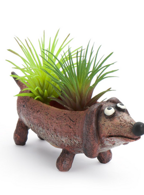 Baby Dobbie Doxin Dog Planter