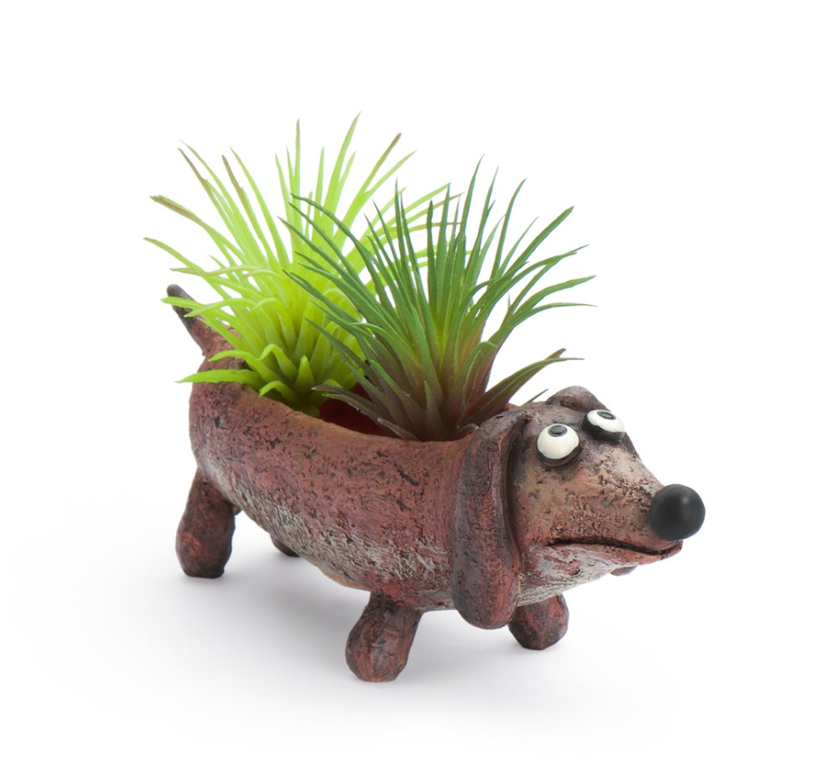 Baby Dobbie Doxin Dog Planter