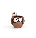 Pip & Squeak the Piggyback Owls Planter