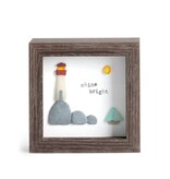 Shine Bright Lighthouse Shadow Box 4 x 4