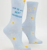 This Is My Best Behavior Women’s Socks