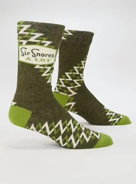 Sir Snores A Lot Men’s Socks