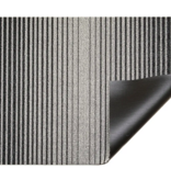 Chilewich Domino Shag Mat Black / White Doormat (18" x 28")