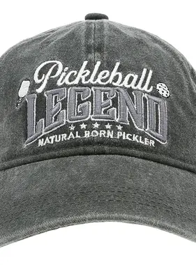 Baseball Cap - Pickleball - Dark Gray