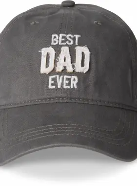 Baseball Cap - Best Dad - Dark Gray