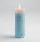 No 06 Pool Day Votive - 2oz Speckled Blue