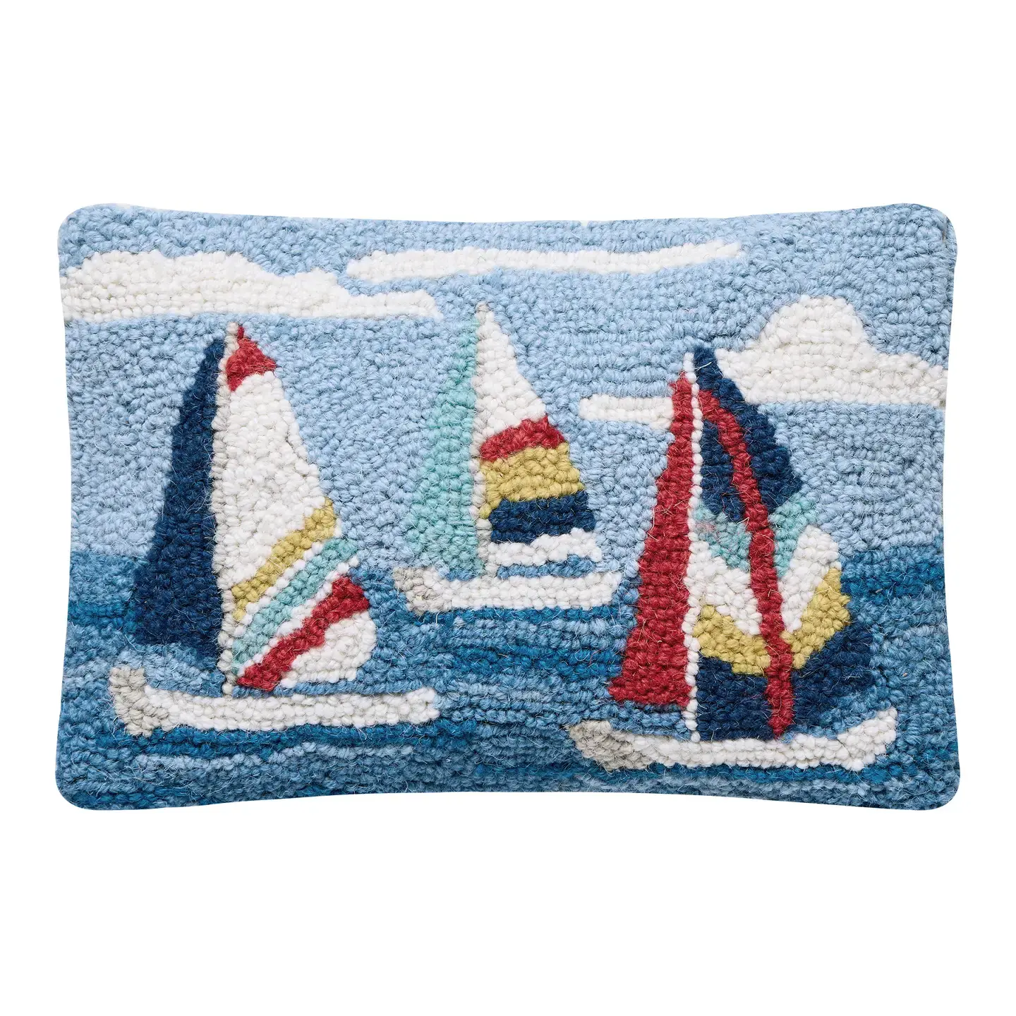 Regatta Sails Hook Pillow 20"x 8"