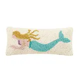Mermaid Hook Pillow 12" x 5"