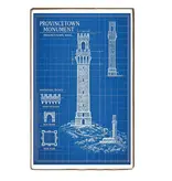 XL Block Provincetown Monument Blueprint