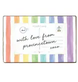 XL Block Provincetown Pride Postcard