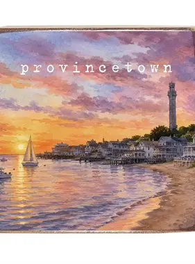 Square Block - Provincetown Sunset Seascape