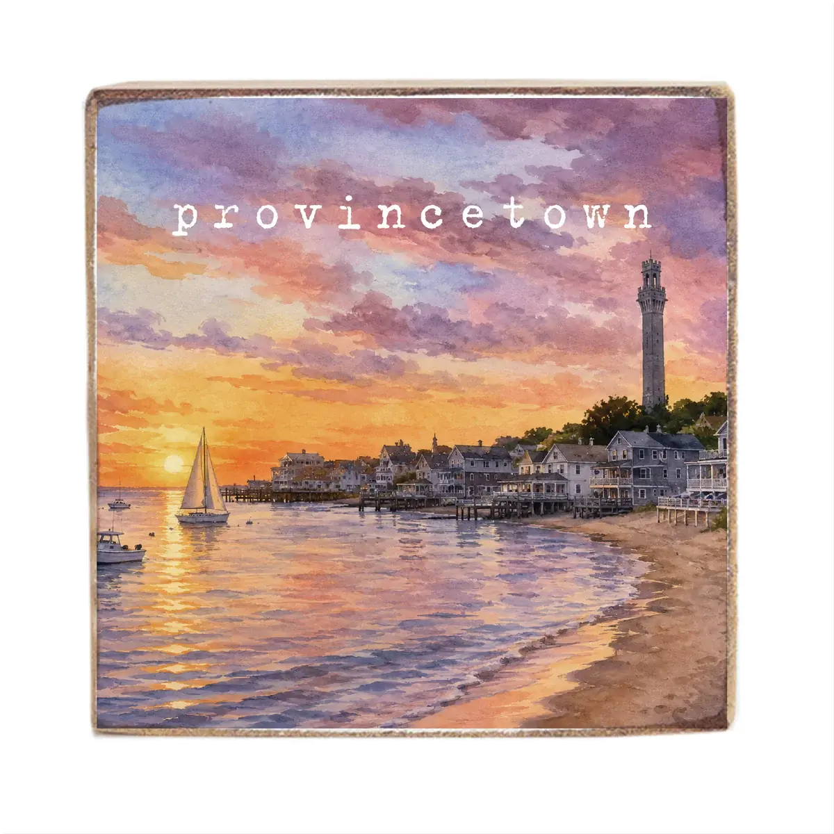 Square Block - Provincetown Seascape