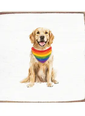 Square Block - Pride Dog